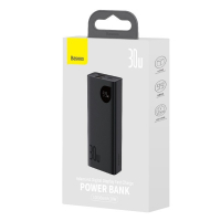 Батарея універсальна Baseus Adaman2 10000mAh 30W, PD, QC, SCP, Black (PPAD040001) Diawest