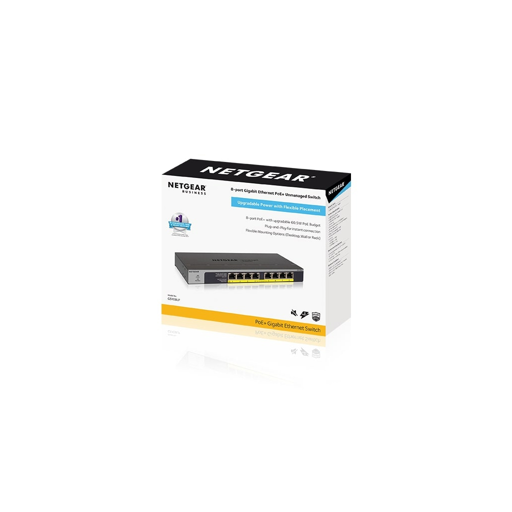 Коммутатор сетевой Netgear GS108LP-100EUS Diawest