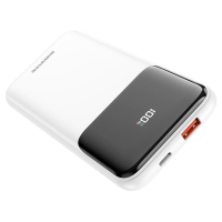 Батарея універсальна BOROFONE BJ22 10000mAh PD/18W, QC/22.5W, FCP, AFC, white (6974443384574) Diawest