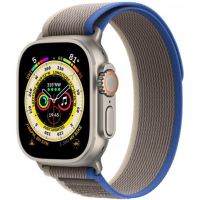 Смарт-годинник Apple Watch Ultra GPS + Cellular, 49mm Titanium Case with Blue/Gray Trail Loop -M/L (MQFV3UL/A) Diawest