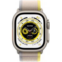 Смарт-годинник Apple Watch Ultra GPS + Cellular, 49mm Titanium Case with Yellow/Beige Trail Loop M/L (MQFU3UL/A) Diawest