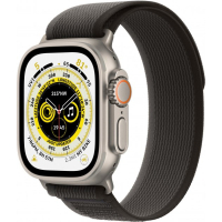 Смарт-годинник Apple Watch Ultra GPS + Cellular, 49mm Titanium Case with Black/Gray Trail Loop -S/M (MQFW3UL/A) Diawest