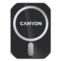 Універсальний автотримач Canyon Magnetic car holder and wireless charger, C-15-01, 15W (CNE-CCA15B01) Diawest