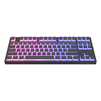 Клавіатура Dark Project KD87A PBT Mechanical Gateron Cap Teal Black (DP-KD-87A-007700-GTC) Diawest