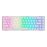 Клавіатура Dark Project KD68B PBT Mechanical G3ms Sapphire Transparent (DP-KD-68B-907700-GMT) Diawest