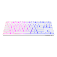 Клавіатура Dark Project KD87A PBT Mechanical Gateron Cap Teal White (DP-KD-87A-107700-GTC) Diawest