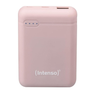 Батарея універсальна Intenso XS10000 10000mAh microUSB, USB-A, USB Type-C, Pink (7313533) Diawest