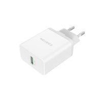Зарядний пристрій Canyon Wall charger with 1*USB, QC3.0 18W (CNE-CHA12W) Diawest