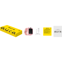 Смарт-годинник AURA A4 4G WIFI Pink (KWAA44GWFP) Diawest