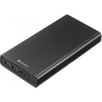 Батарея универсальная Sandberg 38400mAh, PD/100W, QC/3.0, inp:USB-C/Micro-USB, out:USB-A*2 (420-63) Diawest