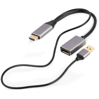Перехідник Cablexpert HDMI to DisplayPort 4K 60Hz (A-HDMIM-DPF-02) Diawest