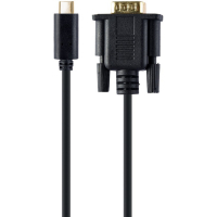 Перехідник Cablexpert USB-C to VGA/Full HD60Hz 2m (A-CM-VGAM-01) Diawest
