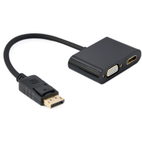 Перехідник Cablexpert DisplayPort to HDMI/VGA (A-DPM-HDMIFVGAF-01) Diawest