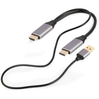 Перехідник Cablexpert HDMI to DisplayPort 4K 60Hz 2m (A-HDMIM-DPM-01) Diawest