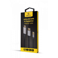 Перехідник Cablexpert HDMI to DisplayPort 4K 60Hz 2m (A-HDMIM-DPM-01) Diawest