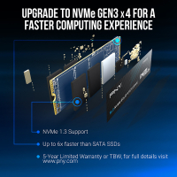 Накопичувач SSD M.2 2280 1TB CS1030 PNY (M280CS1030-1TB-RB) Diawest