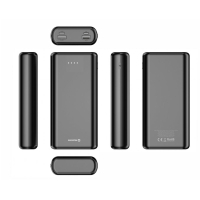 Батарея універсальна SWISSTEN 20000mAh PD/20W, QC/3.0, USB-C, Micro-USB, USB-A, +cable USB-C 3A (1283126559181) Diawest
