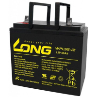 Батарея до ДБЖ Long 12V-55Ah, WPL55-12N (WPL55-12N) Diawest