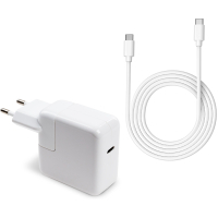 Блок питания к ноутбуку Vinga Apple 30W 5V3A/9V3A/12V2.4A/14.5V2A/ 18V1.5A/20V1.5A USB-C (VPA-30-APP-C) Diawest