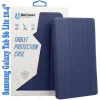Чехол для планшета BeCover Soft Edge Pencil Mount Samsung Galaxy Tab S6 Lite 10.4 P610/P613/P615/P619 Deep Blue (708352) Diawest
