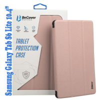 Чохол до планшета BeCover Soft Edge Pencil Mount Samsung Galaxy Tab S6 Lite 10.4 P610/P613/P615/P619 Rose Gold (708355) Diawest