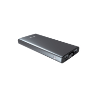 Батарея универсальная Syrox PB117 10000mAh, USB*2, Micro USB, Type C, grey (PB117_grey) Diawest