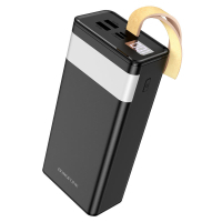 Батарея универсальная BOROFONE BJ18A Coolmy 30000mAh Inp:USB-C/Micro-USB, Out:USB-A*2(5V/2A) black (6974443381399) Diawest