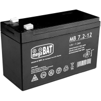 Акумуляторна батарея MegaBat 12V 7.2 Ah, AGM Diawest