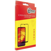 Скло захисне Dengos Full Glue Poco M4 Pro 4G black frame (TGFG-240) Diawest