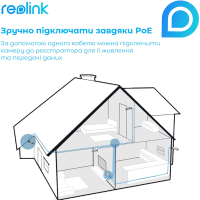 Комплект відеоспостереження Reolink RLK8-410B4-5MP Diawest