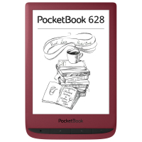 Электронная книга Pocketbook 628 Touch Lux5 Ink RubyRed (PB628-R-WW) Diawest