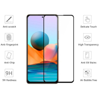 Скло захисне Drobak Xiaomi Redmi Note 10 Pro Black Frame A+ (494923) Diawest