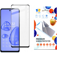 Стекло защитное Drobak Motorola G200 5G Black Frame A+ (616183) Diawest