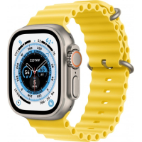 Смарт-годинник Apple Watch Ultra GPS + Cellular, 49mm Titanium Case with Yellow Ocean Band (MNHG3UL/A) Diawest