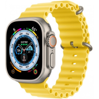 Смарт-годинник Apple Watch Ultra GPS + Cellular, 49mm Titanium Case with Yellow Ocean Band (MNHG3UL/A) Diawest