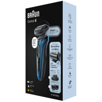 Електробритва Braun Series 6 61-B1500s BLUE / BLACK Diawest