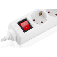 Сетевой фильтр питания REAL-EL RS-6 Protect M 3m, white (EL122300033) Diawest