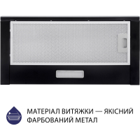 Вытяжка кухонная Minola HTLS 6734 BL 1100 LED GLASS Diawest