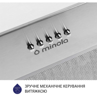 Вытяжка кухонная Minola HBI 5327 I 800 LED Diawest