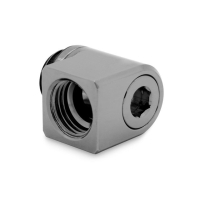 Фитинг для СВО Ekwb EKWB EK-Quantum Torque Micro Rotary 90 - Black Nickel (3831109849675) Diawest