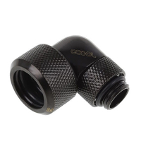 Фітинг для СВО Alphacool Фитинг Alphacool Eiszapfen 16mm HardTube compression fitting 90 rotatable G1/4 - knurled - d (4250197173957) Diawest