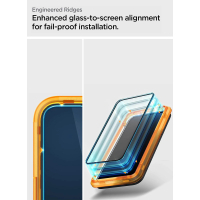 Скло захисне Spigen Apple Iphone 14 Pro Glas tR Align Master FC (2 Pack), Black (AGL05216) Diawest