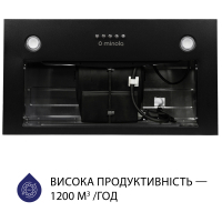 Вытяжка кухонная Minola HBI 58270 BL 1200 LED Diawest