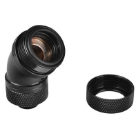 Фитинг для СВО ThermalTake Pacific G1/4 PETG Tube 45-Degree Compression 16mm OD Black (CL-W096-CA00BL-A) Diawest