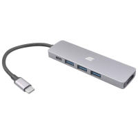 Концентратор 2E USB-C Slim Aluminum Multi-Port 5in1 (2EW-2731) Diawest