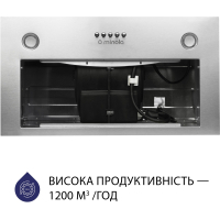 Вытяжка кухонная Minola HBI 5827 I 1200 LED Diawest