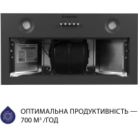 Витяжка кухонна Minola HBI 5204 GR 700 LED Diawest