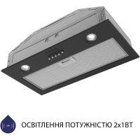 Вытяжка кухонная Minola HBI 5204 GR 700 LED Diawest