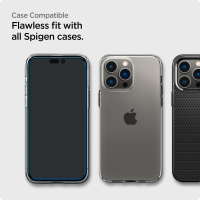 Скло захисне Spigen Apple Iphone 14 Pro Max Glas tR Align Master FC (2 Pack), Blac (AGL05204) Diawest