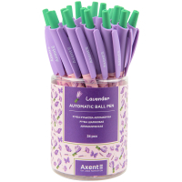 Ручка кулькова Axent автоматична Lavender, синя (AB1090-27-A) Diawest